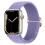 Ελαστικό υφαντό βραχιόλι συμβατό με Apple Watch με Apple Watch 38mm/40mm/41mm - ΜΑΥΡΟ Μαύρο 7
