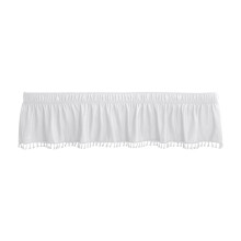 Clearance dongrere Wrap Around Bed Skirts, Adjustable Elastic Dust Ruffles Easy Fit Wrinkle & Fade Resistant Silky Luxurious Fabric Machine Washable