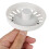 Kitchen Sink Basket Strainer Waste Plug Coloured White Plug Diameter: 74mm 8