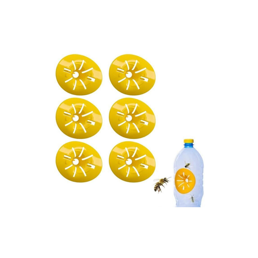 Trap For Asian Hornet, Micro Hornet, Wasp Trap Bee Catcher Plastic Insect Trap Wasp Trap Catcher, 6 Pieces Red 9164030826458