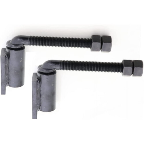 Μεντεσές Πύλης 3/4" J-Bolt | Βαριάς Χρήσης Ρυθμιζόμενο Βαρέλι 7" | 1 Ζεύγος Pro Gate Supply GatorPro