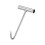 kowaku Manhole Hook Tool Single Hooks Pull Heavy Lid Pull Tool Manhole Covers Drain Covers Well Lid Opener Hook Versatile Lifting Hooks , 30CM 1