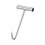 kowaku Manhole Hook Tool Single Hooks Pull Heavy Lid Pull Tool Manhole Covers Drain Covers Well Lid Opener Hook Versatile Lifting Hooks , 30CM 5