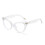 Γυαλιά ηλίου Cat Eye Blue Light Blocking Γυναικεία Διαφανή Φακοί Full Rim Διαφανή +0.25strength 1