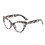 Γυαλιά ηλίου Cat Eye Blue Light Blocking Γυναικεία Διαφανή Φακοί Full Rim Διαφανή +0.25strength 6