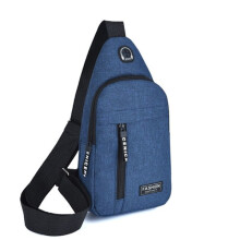 Brusttasche Umhängetasche BLAU - auf Lager