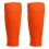 1 par elastiska fotbollsbenskydd barn/ungdomsstrumpor orange 1