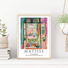 AEFER Henri Matisse – wydruki ścienne – abstrakcyjny obraz na płótnie, plakat z krajobrazem, dekoracja wystawowa Matisse’a