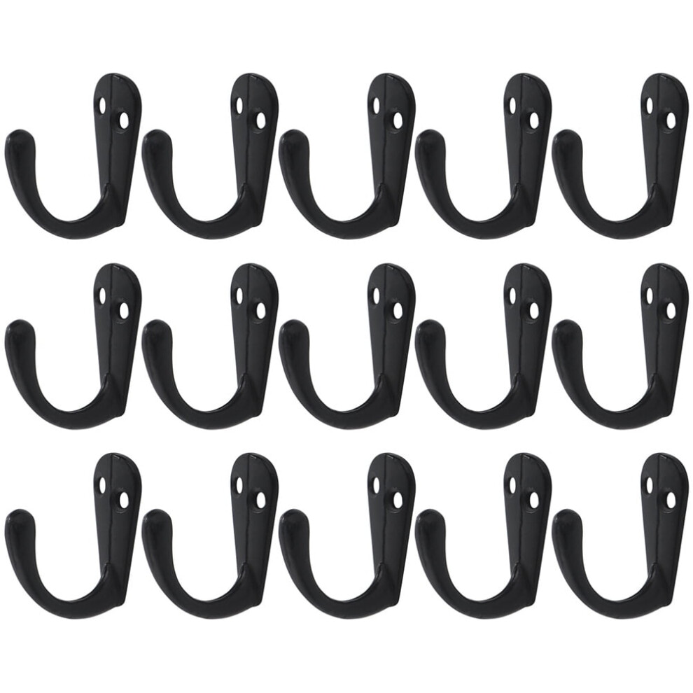 Yongwei Wall Hooks 15Pcs Coat Hook Wall Hanging Hook Zinc Alloy Replacement Bathroom Hanger 9164030989689
