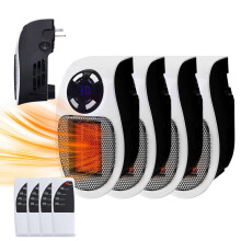 Calentador Snmubt Cyber Heater500W, mini calefactor para interiores y oficinas, portátil con LED y temporizador, compatible con enchufe USB (4