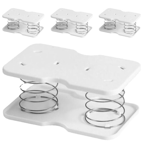 4 supporti a molla per dispenser di fazzoletti