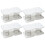4 supporti a molla per dispenser di fazzoletti 4