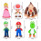 Super Mario Bros Φιγούρες Δράσης Παιχνίδια Mario Luigi Yoshi Συλλογή Μανιταριών Ροδάκινο 2