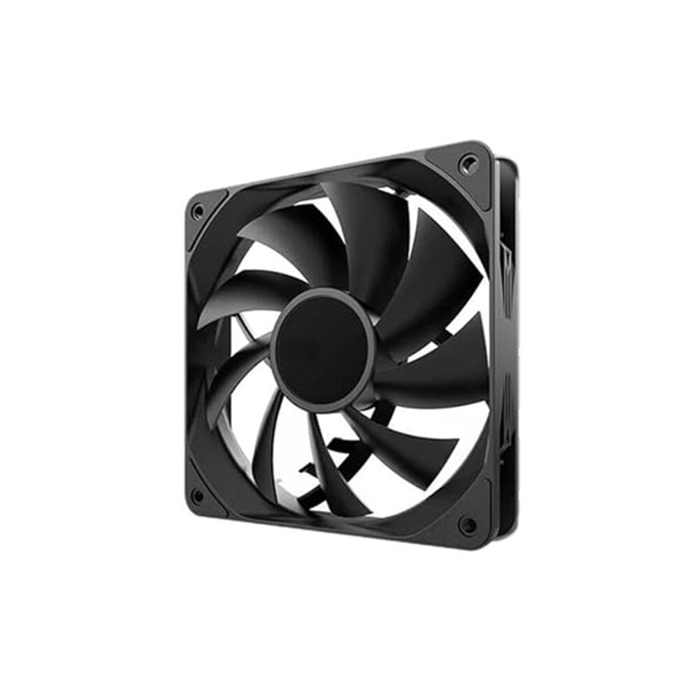 Computer Case Cooling Fan 4Pin Pwm Cooling Fan Silent 120Mm Pc Case Fan For Chassis Radiator Black 9399596010625
