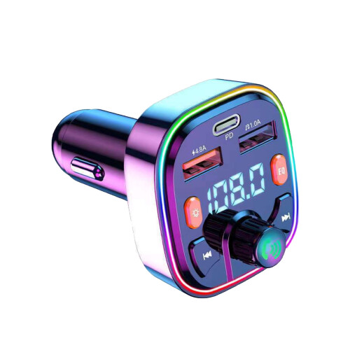 Προσφορά εκπτώσεων: Ασύρματος πομπός FM handsfree Bluetooth5.0 αυτοκινήτου, συμβατός με