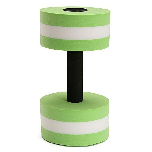 Προσφορές της ημέρας! Ympuoqn Aquatic Dumbbells2PCS, Αερόβια άσκηση με αφρό νερού, αντίσταση 1