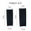 Γυναικείες κάλτσες συμπίεσης χωρίς πόδια Socks2Pairs Ιατρικό μανίκι συμπίεσης γάμπας 4