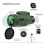 Αδιάβροχο μονοφθάλμιο τηλεσκόπιο Green12x50HD με βάση τηλεφώνου και τρίποδο για 2
