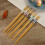 Σετ 5 ζευγαριών chopsticks αντιολισθητικά κινέζικου στιλ σούσι ρυζιού chopsticks μπαμπού 7