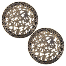 Couvercle pour brûleur d'encens, couvercle pour brûleur d'encens domestique, couvercle creux pour brûleur d'encens, accessoires cadeaux pour