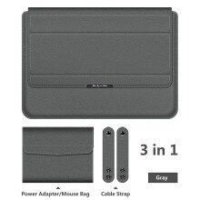 Bolsa multifuncional universal para computadora portátil de 16-17 pulgadas, soporte para laptop, bolsa interior para laptop, soporte portátil para