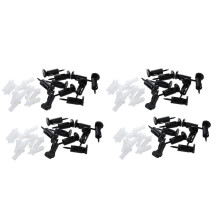 40 Pcs Plastic Mounting Clip for 4 Way CPU Coolers