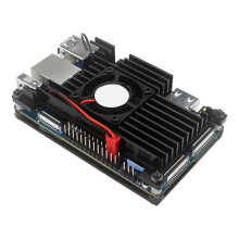 Radiator ze stopu aluminium do Orange Pi4LTS zapewniający lepszą dystrybucję powietrza, radiator na akcesoria do wentylatora chłodzącego