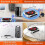 Portable CD Player Bluetooth Speaker, LED Display, Stereo Player, Wall Mountable CD Music Player with 4