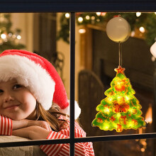 Adesivos de Natal (Contém 12 adesivos) - Materiais para decoração natalina