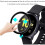 Συσκευασία 2 τεμαχίων συμβατή με AmazFit Bip U Pro FullFrame 3D σκληρυμένο γυαλί 0,26 χιλ. 9H 3