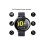 Συσκευασία 2 τεμαχίων συμβατή με AmazFit Bip U Pro FullFrame 3D σκληρυμένο γυαλί 0,26 χιλ. 9H 2