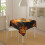 Generic Happy Halloween Pumpkins Square Decorative Tablecloth White 6