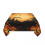 Generic Happy Halloween Pumpkins Square Decorative Tablecloth White 3