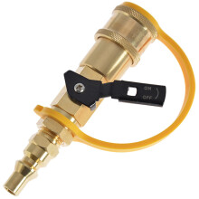 Grill Accessories RV Propane Hookup Griddle Brass Fittings Hose Quick Connect