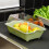 Νιπτήρας Λαχανικών Hiroekza Kitchen - Καλάθι Αποστράγγισης για Φρούτα & Λαχανικά, Σίτα 8