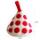 Capa protetora triangular de algodão Hariumiu para alça de panela, compatível com todos os modelos, resistente ao calor, estampa de bolinhas, à 5