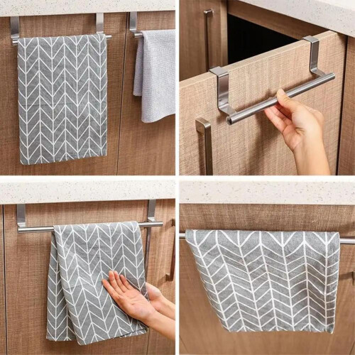 TQEHS Rust Resistant Towel Holders, Silver 1