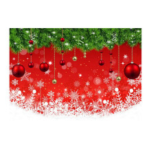 210X150Cm Christmas Background Cloth Snowflake Decor Holiday Children Photography Background Cloth, D
