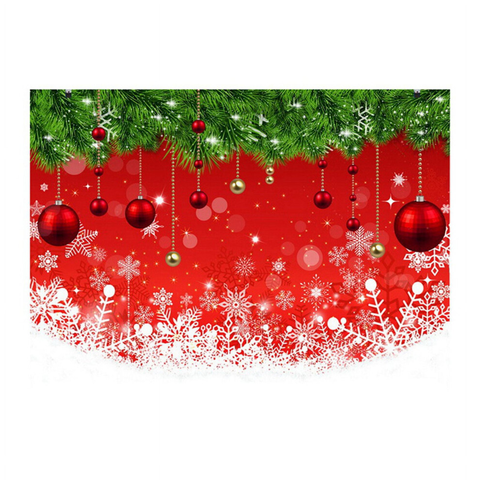 210X150cm Christmas Background Cloth Snowflake Decor Holiday Children Photography Background Cloth, D 9170372870677