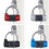 Combination Padlock 5 Dial Gym Locker Lock 5 Letter Word Lock 5 Digit Combinatio 2