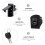 Compression Latch 2 Sets Lock Latches with Key Cabinet Push Button Pp Zinc Alloy 4