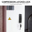 Compression Latch 2 Sets Lock Latches with Key Cabinet Push Button Pp Zinc Alloy 2