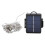 Flexible Copper Wire Solar Rope Lights High Efficiency Solar Panel Waterproof Upgrade Adjustable 8 Lighting Modes Auto ON OFF Function Remote Control 3