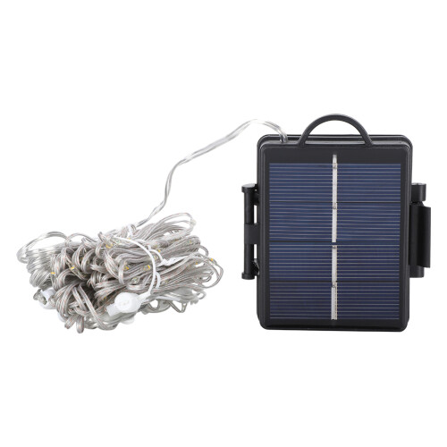 Flexible Copper Wire Solar Rope Lights High Efficiency Solar Panel Waterproof Upgrade Adjustable 8 Lighting Modes Auto ON OFF Function Remote Control 2