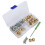 Durable Fastening Leather Rivets, Corrosion Resistant Solid Brass Rust Proof Metal Studs High Precision DIY Leather Accessories With Installation 4