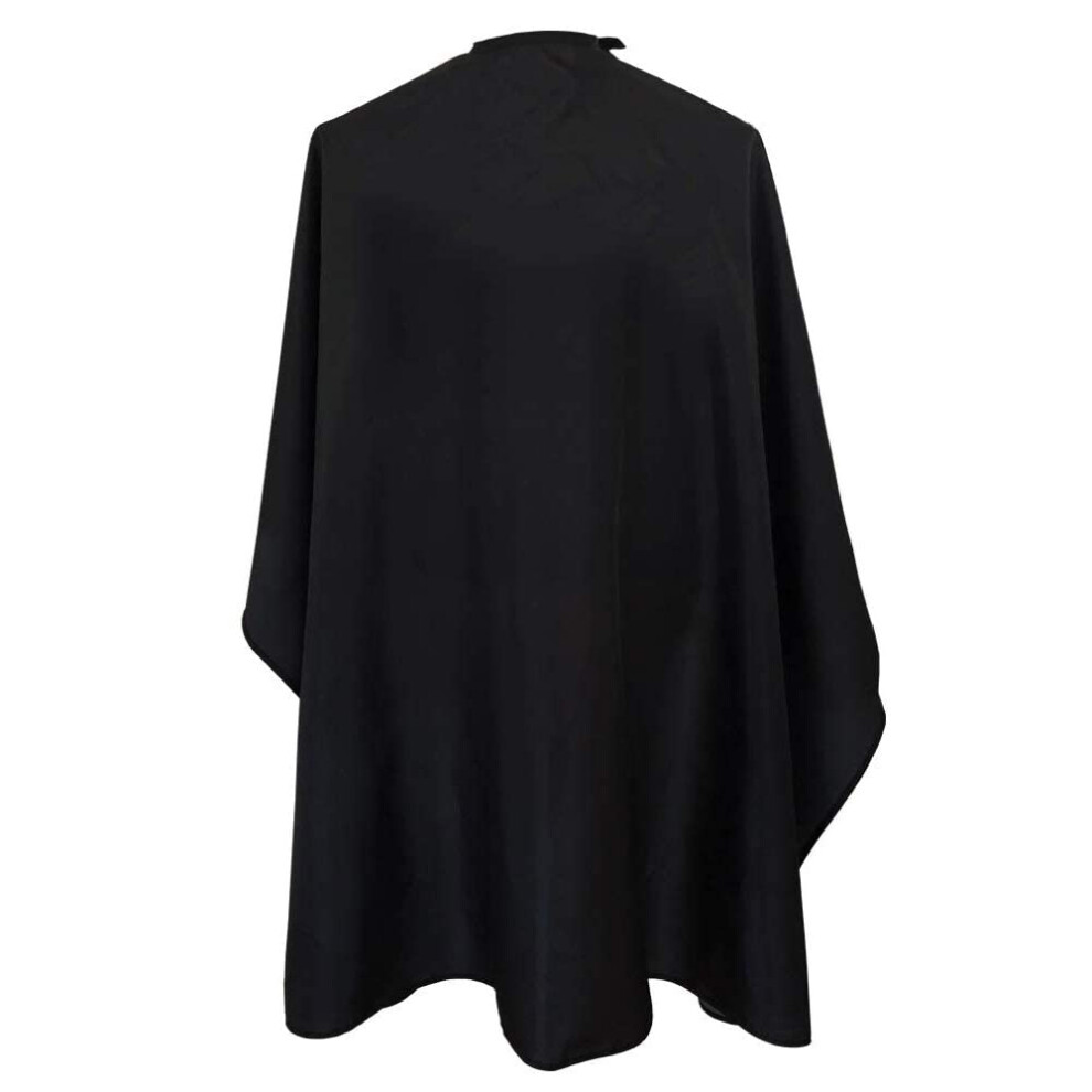 Barber Cape Waterproof AntiStatic Hair Cutting Cape Adjustable Snap Closure Salon Hairdressing 63x55