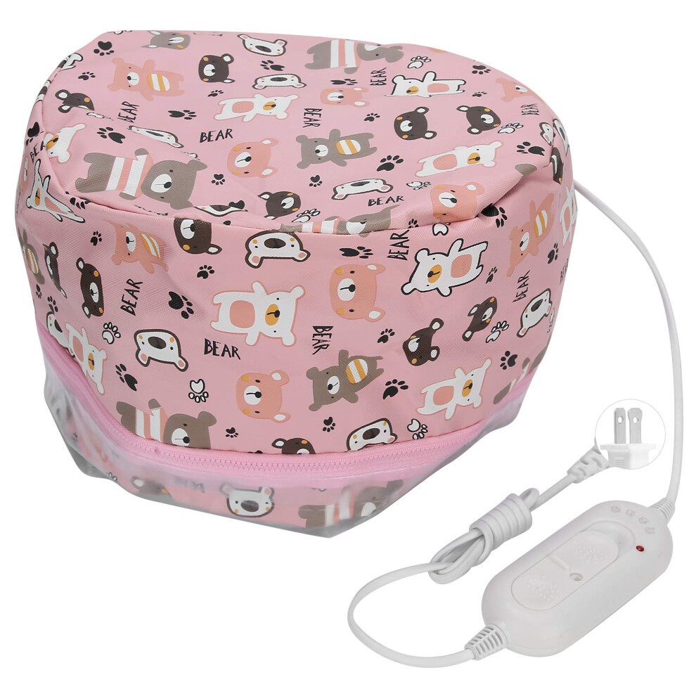 Hair Steamer Cap with Adjustable Temperature for Deep Conditioning and Home Hair Spa