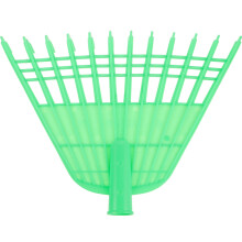 Eease Small Plastic Garden Rake for Yard and Lawn