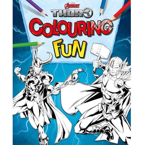 Dibujos para colorear de Thor de Marvel multicolor