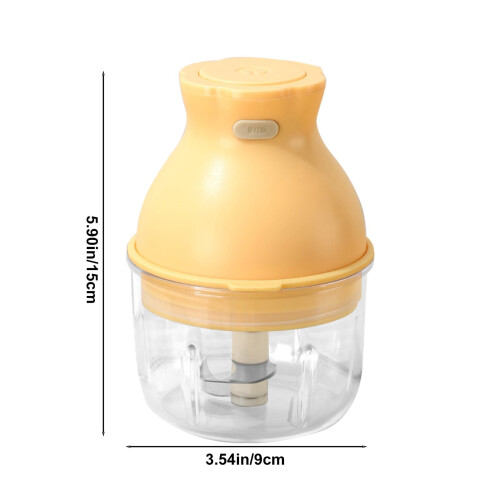 Electric Garlic Mash Device Wireless Garlic Masher Small Crusher Multi Functional Meat Grinder 2